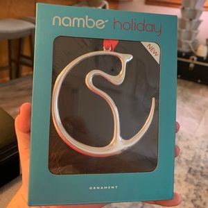 Nambe Holiday Ornament - Cat